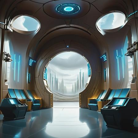 Cosmoport in capital Eternium on planet Medlan版本V1 (ID: 644137)