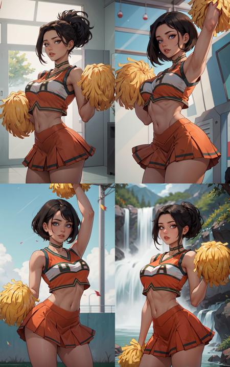 UA Cheerleader Uniform | Clothing Concept | BNHA | ownwaifu