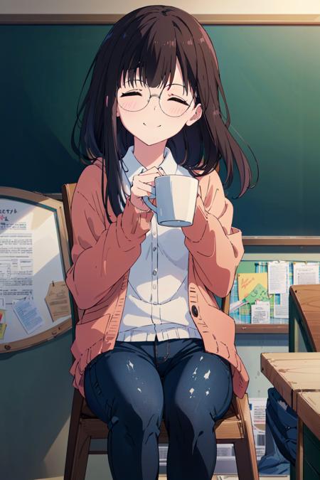 Yuru Camp - Toba-sensei