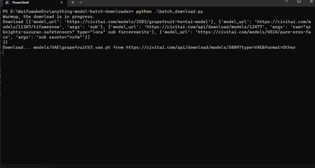 anything-model-batch-downloader版本v0.5 (ID: 25525)