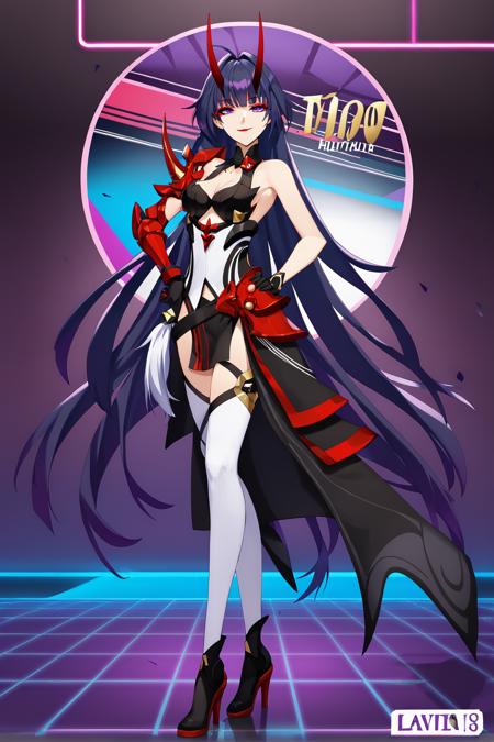 (Pony | A3 | Kohaku) Lora-雷电芽衣(六合一)-Raiden Mei (adult)-崩坏三 Honkai Impact 3rd-MIHOYO Collection 米家全家桶系列