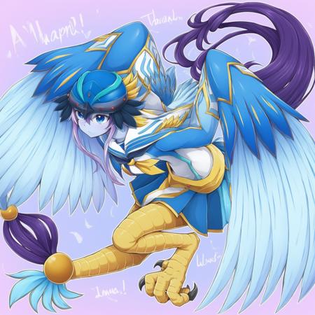 Lyrilusc- Ensemblue Robin (yugioh)版本V1 (ID: 912512)