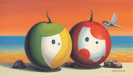 Style of René Magritte - Flux.1 Dev