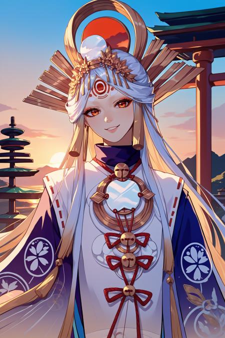 Divine Miketsu/御饌津 (Onmyoji) SDXL LoRA [Pony Diffusion]