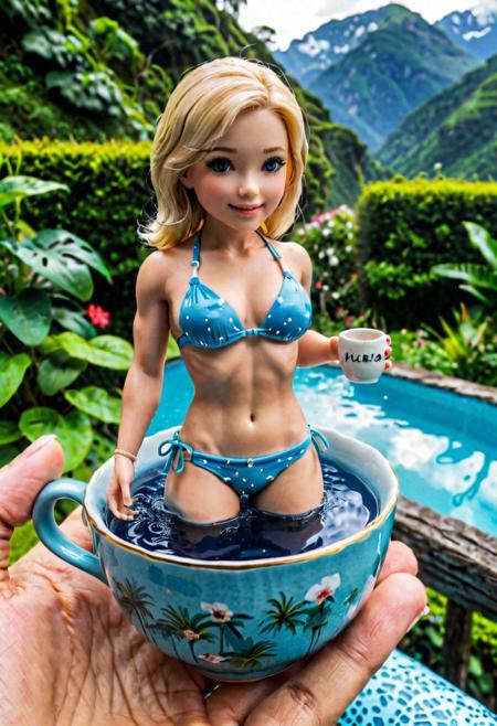 Miniature People - Dream Diffusion - By DICE