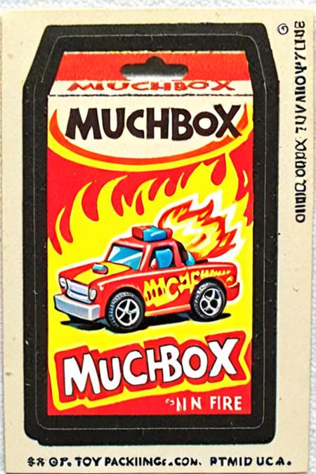 Wacky Packages TOPPS Style XL