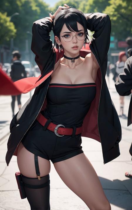 Sarada Uchiha | Boruto After the timeskip| Naruto Girls | KoFi Commissioned | ownwaifu