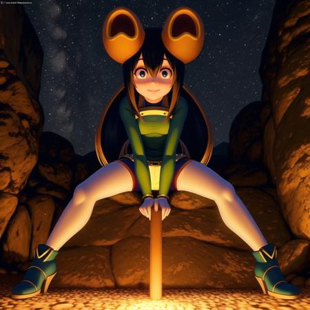 asui tsuyu \ frog girl