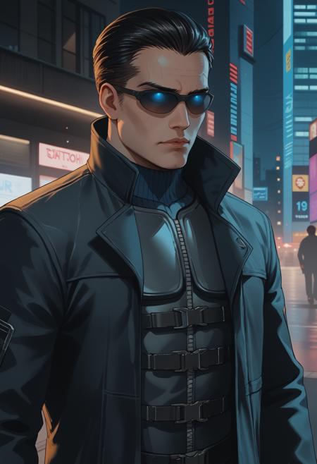 JC Denton (Deus Ex) SDXL LoRA [Pony]