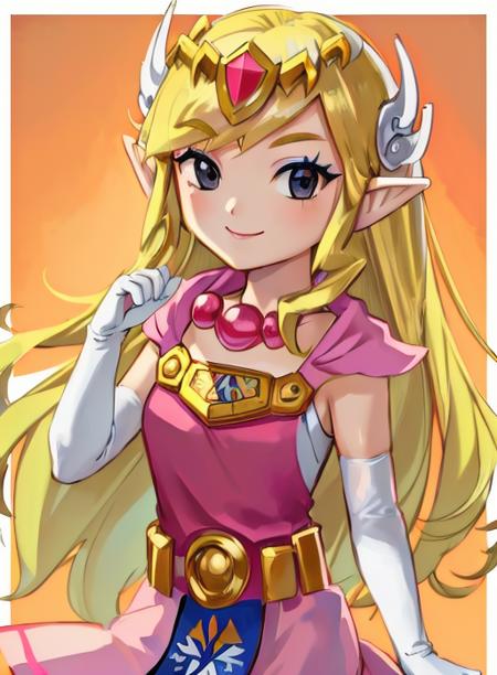 Toon zelda (The Legend of Zelda) -  Commision (PonyXL/SD 1.5)