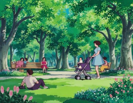 Kiki's Delivery Service (studio Ghibli style)