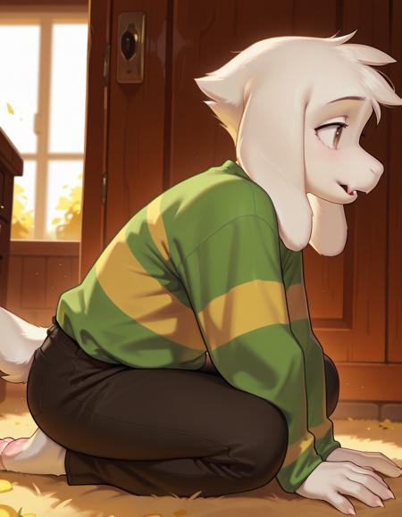 Asriel Dreemurr - Undertale (illustrious SDXL LoRA)