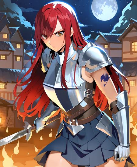 Erza Scarlet (Fairy Tail) SDXL版本v1.0 (ID: 341252)