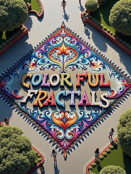 Colorful Fractals FLUX & SDXL版本FLUX (ID: 838076)