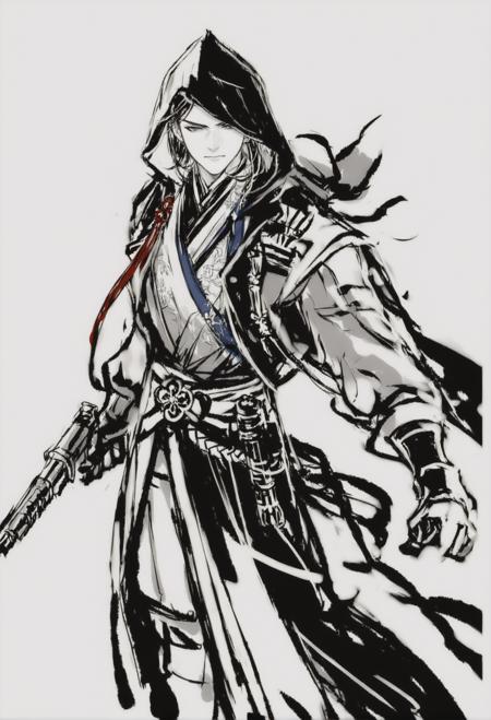 Chinese ink painting 中国水墨画
