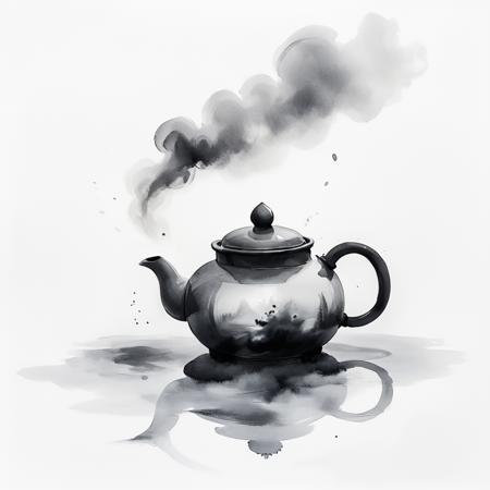 Zen Ink Wash Sumi-e (SDXL, Pony, Flux)