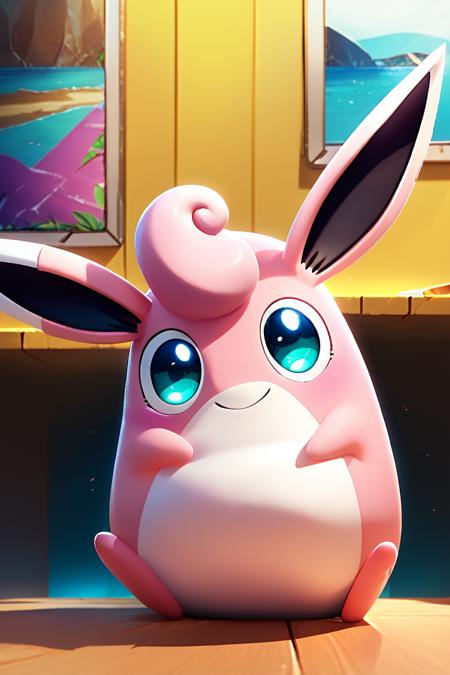 Wigglytuff: Balloon Pokémon | プクリン (Pokedex #0040) [Pony]