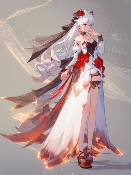 崩坏3-月下誓约·予爱以心-此生相携（大月下新衣服）|HonKai3rd-theresa apocalypse (lunar vow: crimson love)'s new clothe