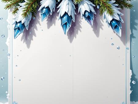 ? Christmas Postcard Template - Print your own generated X-mas card! ? [SDXL]