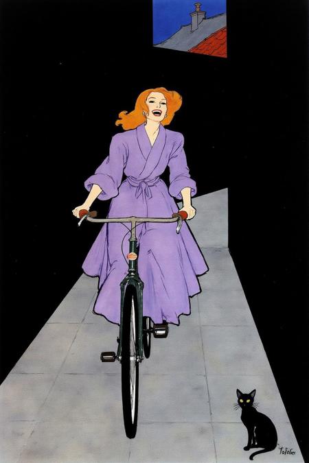 Fashionista Style (René Gruau/Niji Anime)