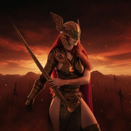 Malenia, Blade of Miquella - Elden Ring - SDXL