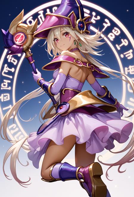 Yu-Gi-Oh! - Apprentice Illusion Magician (幻想の見習い魔導師) Pony/illuXL版本v1.0 PonyXL (ID: 929463)