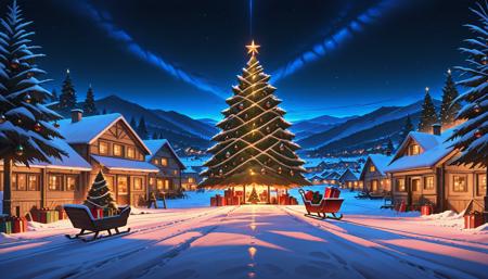 Christmas village