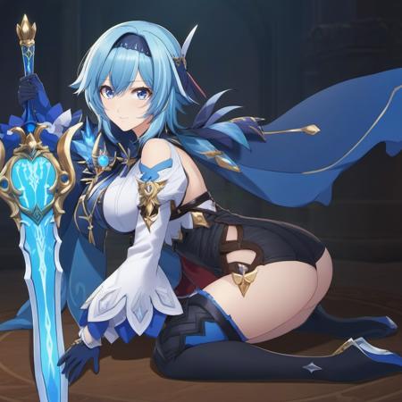 Eula - Genshin Impact - Realistic / Game / Anime SDXL