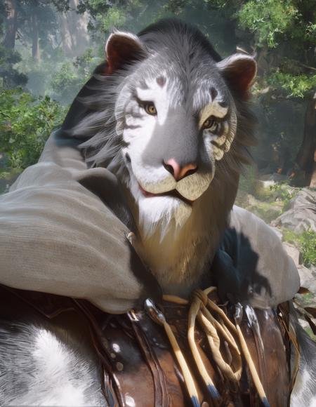 Yin Tiger | 寅虎 - Black Myth: Wukong (PDXL/SeaArtFurry)版本PDXL v1.0 (ID: 894015)