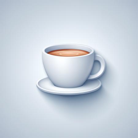 Icon in vector 3D style