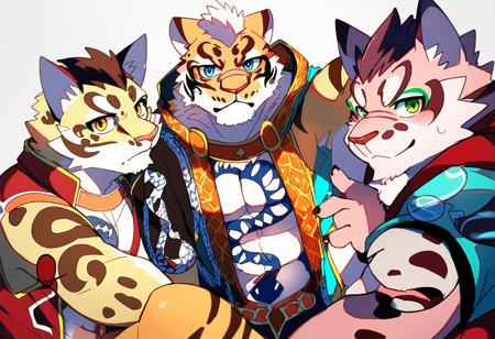Nekojishi Characters 3 in 1 |||Linhu Likulau chu-chi||Pony XL