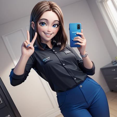 Samsung Sam // Pony Character LoRA版本v1.0 (ID: 821737)