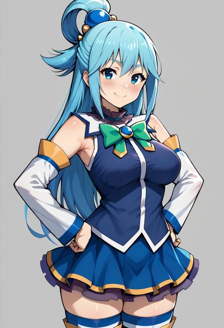 Aqua | konosuba版本Pony XL (ID: 737728)