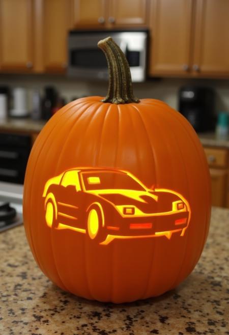 Carving Pumpkins Style FLUX
