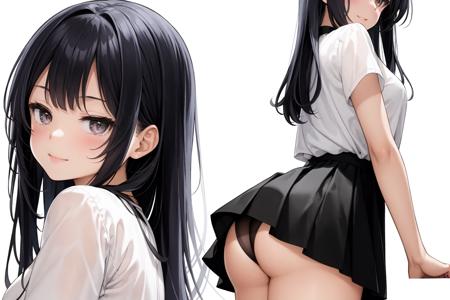 SilvermoonMix01 | delicate skin and hair texture