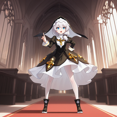 Theresa Apocalypse + Luna - Honkai Impact 3rd (28 Outfits) (Pony + IL)版本28in1 - illust. (ID: 1303977)