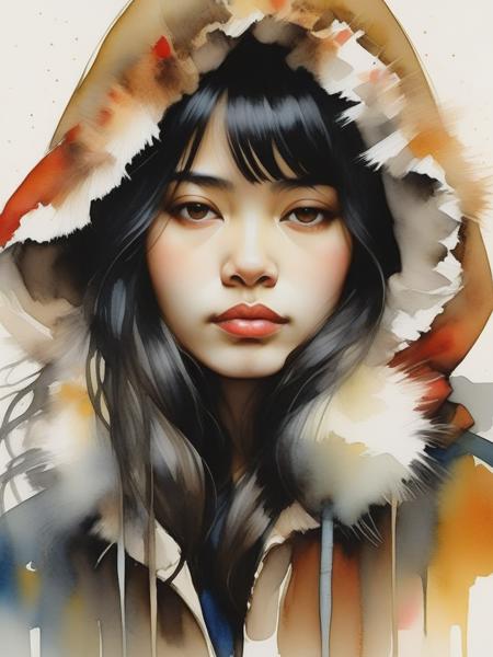 FRESH IDEAS@Watercolor figures