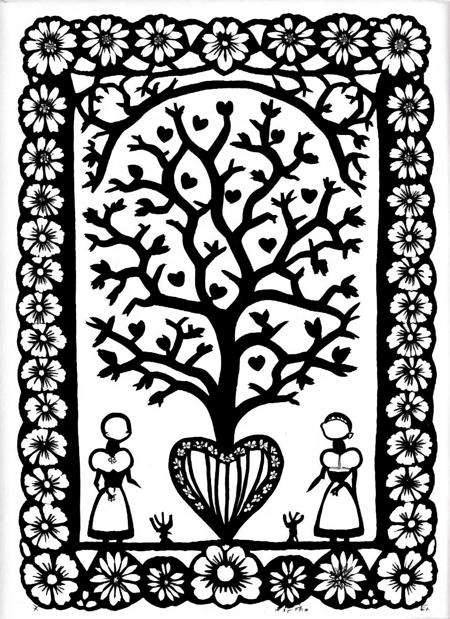 Swiss paper cutting