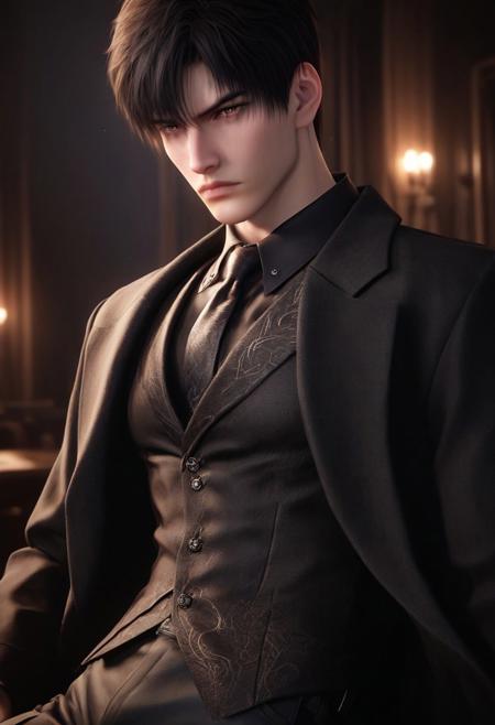 [Character] Zayne | 泽恩 - Love and Deepspace | 爱与深空 - Pony版本V1 (ID: 644477)