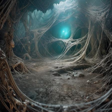 Giant spider lair