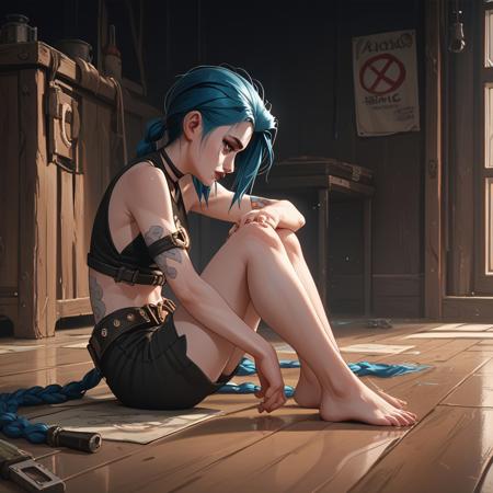Jinx - Arcane League of Legends (PonyXL)