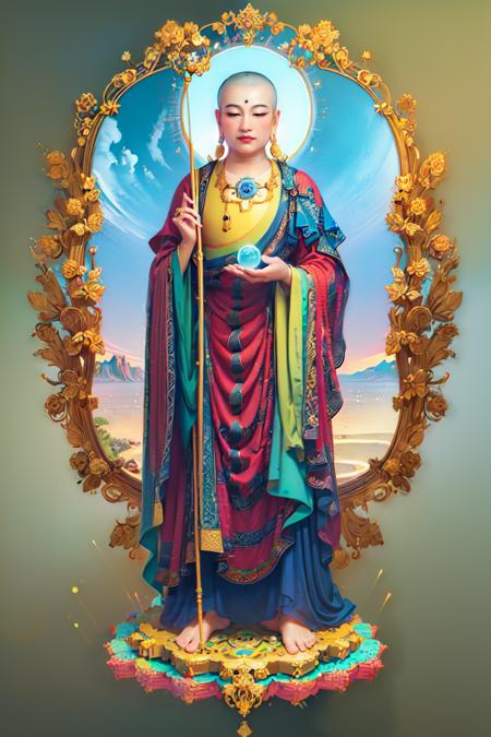 Ksitigarbha Bodhisattva 地藏王菩萨
