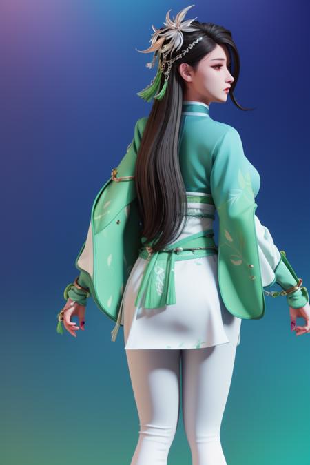 game--character-YueQingShu——《仙剑奇侠传7》-- 月清疏