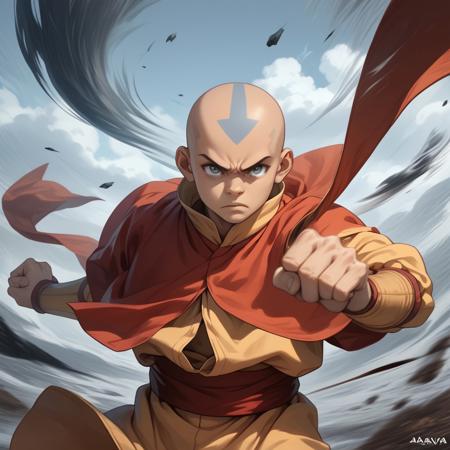 Aang Avatar: The Last Airbender (PonyXL)