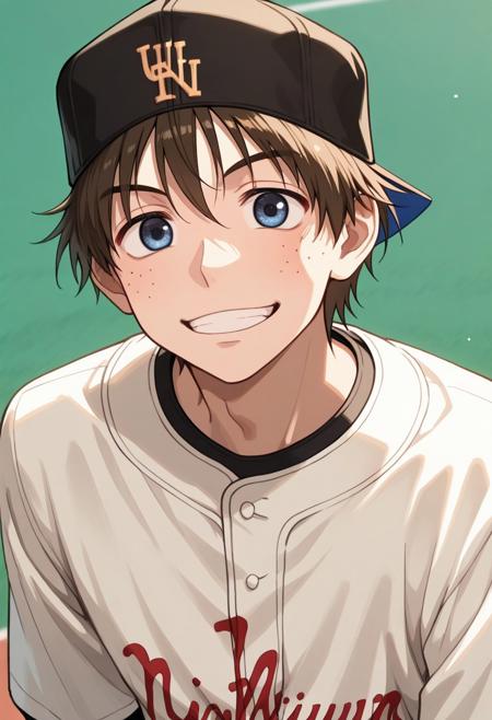 Kosuke Izumi - Big Windup! (Commission) - Pony + Illustrious