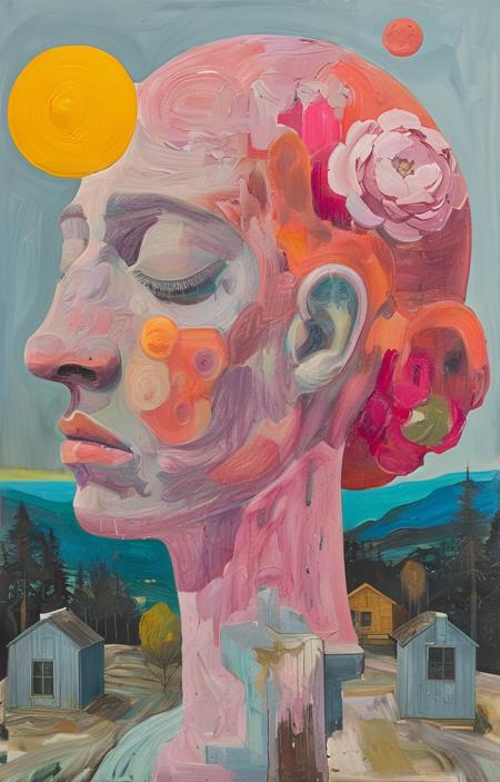 style of Nicole Eisenman [SDXL] 257