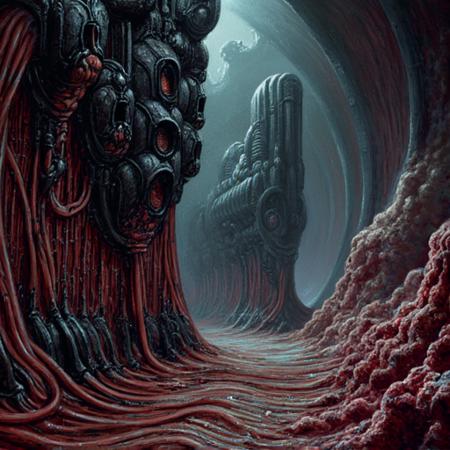 Scorn Environment Art Style Flux