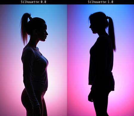 Silhouette Photography FLUX.1 Dev LoRA