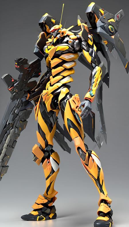 [Illustrious / SDXL] Super robot diffusion XL (Gundam, EVA, ARMORED CORE, BATTLE TECH like mecha lora)