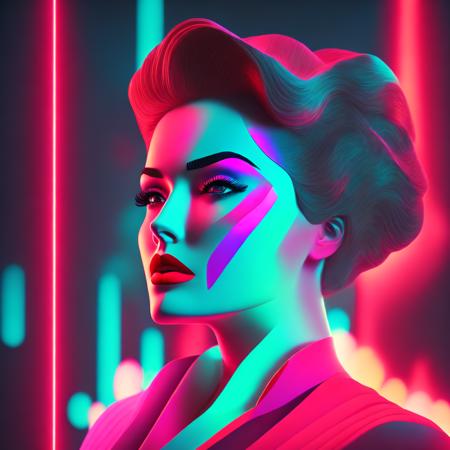djz Neon Peaks [ LORA ]